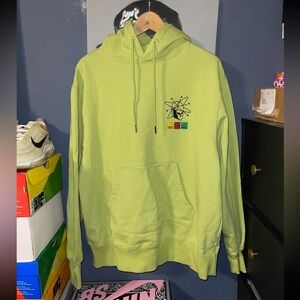Clot Apparel Planets Hoodie Green Size XL MSRP $190